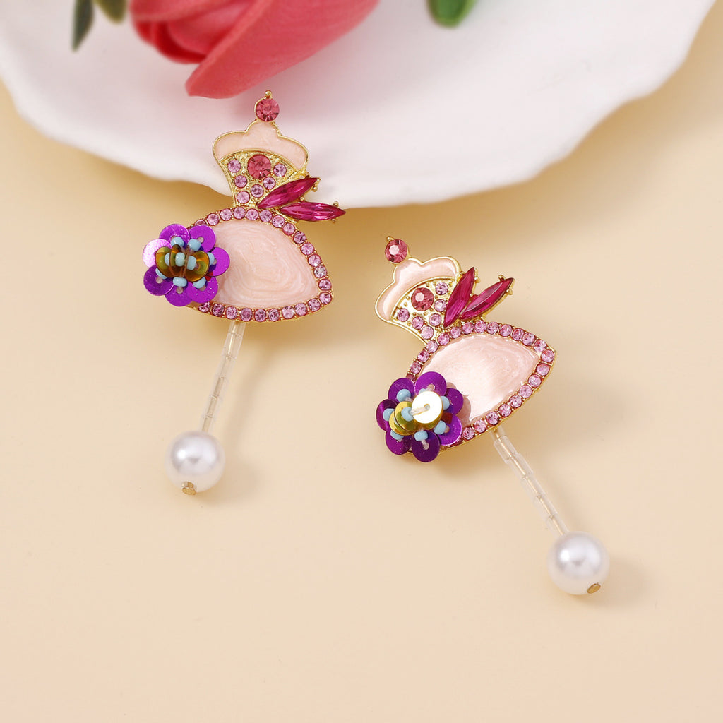 Beautiful Pearl Earring with Unique Style