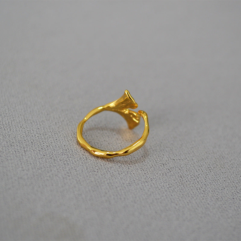 Beautiful Gold Ring with Unique Style