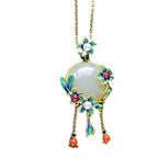 Vintage Handmade Gold Necklace