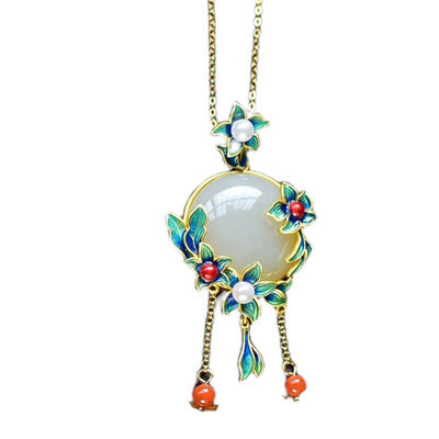 Vintage Handmade Gold Necklace