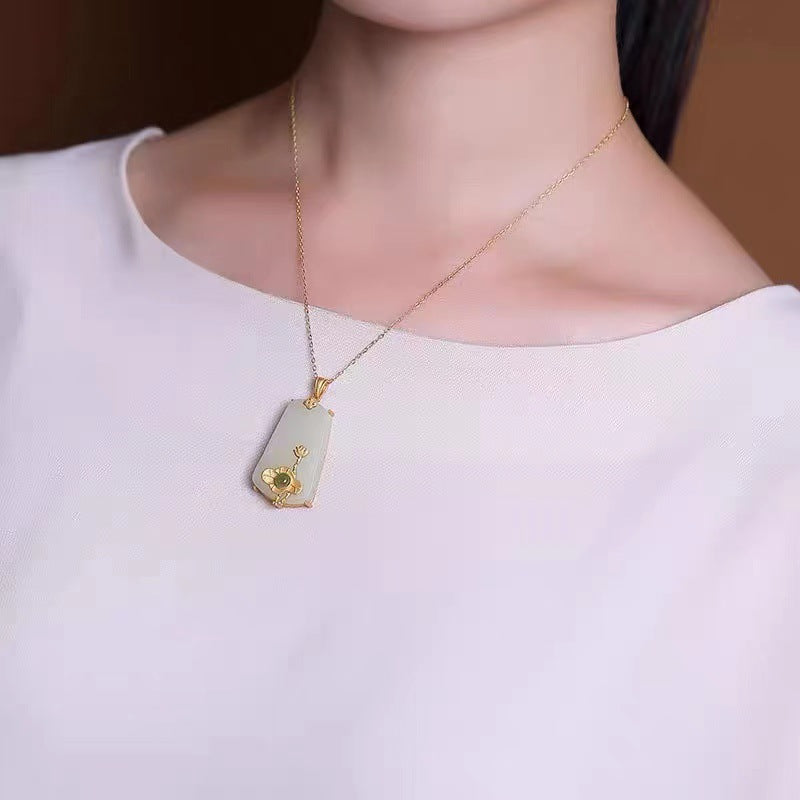 Vintage Handmade Gold Necklace