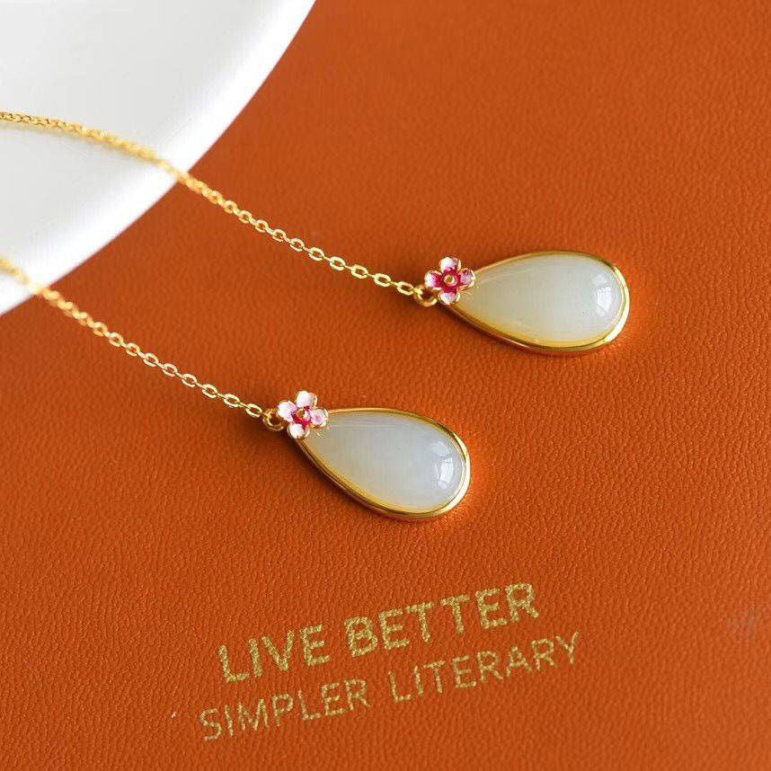 Vintage Handmade Gold Earring