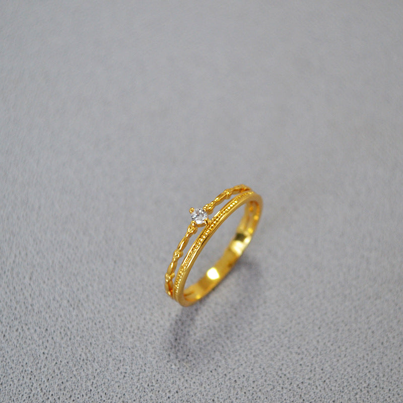 Beautiful Gold Ring with Unique Style
