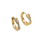 Vintage Handmade Gold Earring