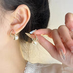 Vintage Handmade Pearl Earring