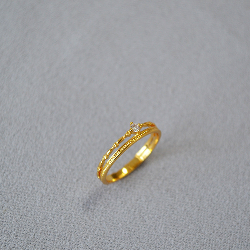 Beautiful Gold Ring with Unique Style