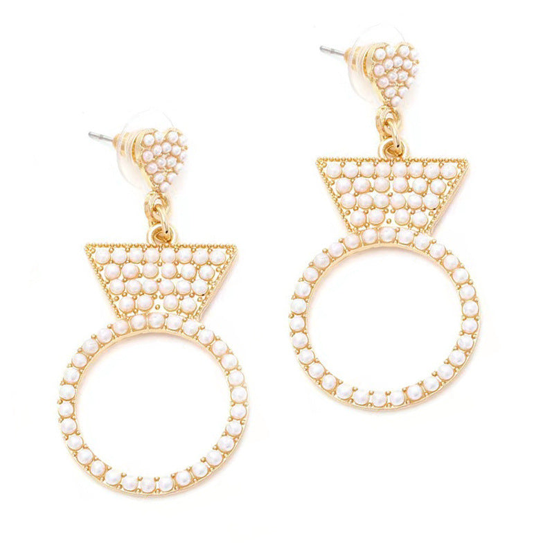 Vintage Handmade Pearl Earring