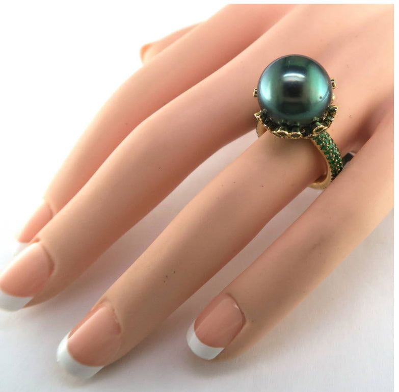 Classic Pearl Ring with Timeless Appeal