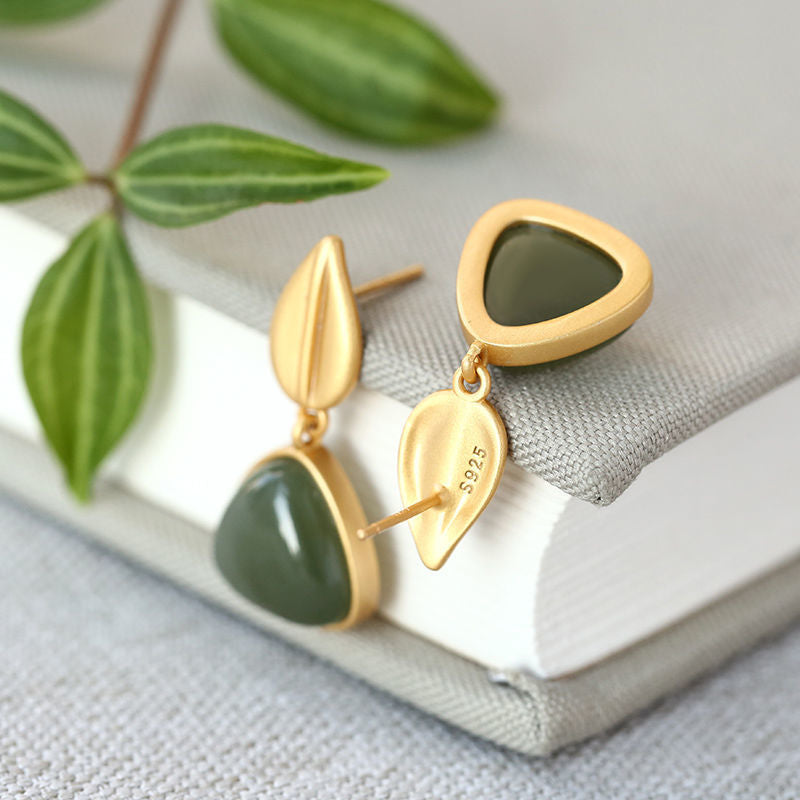 Vintage Handmade Gold Earring