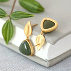 Vintage Handmade Gold Earring