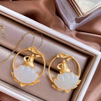 Vintage Handmade Gold Necklace