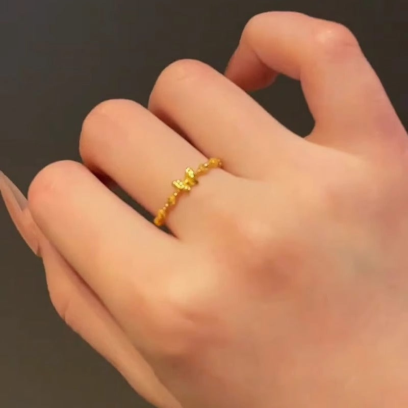 Beautiful Gold Ring with Unique Style