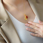 Beautiful Gold Necklace with Unique Style