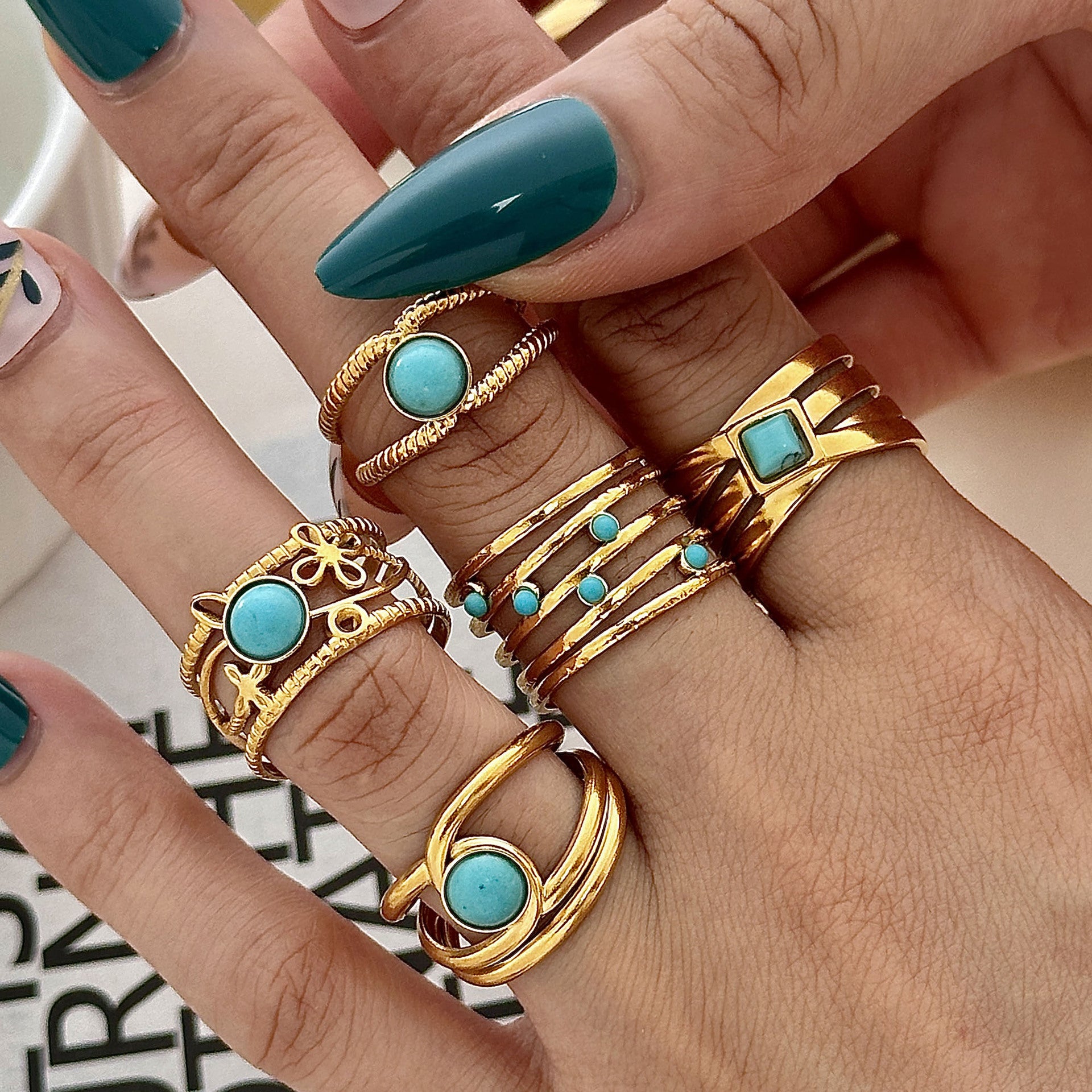 Beautiful Gold Ring with Unique Style