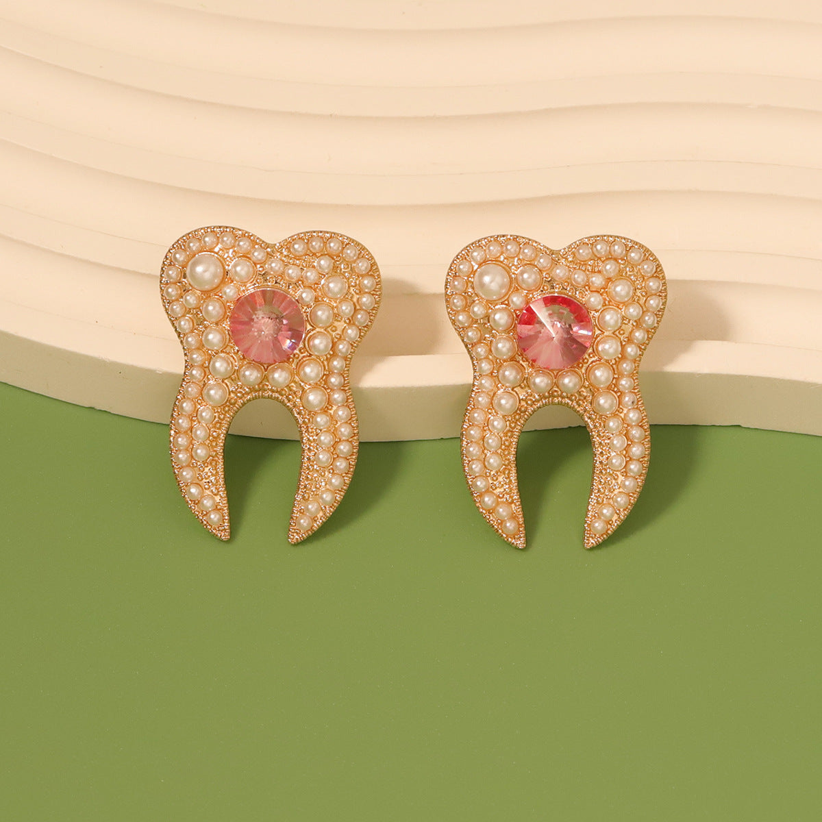 Vintage Handmade Pearl Earring