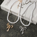 Vintage Handmade Pearl Necklace