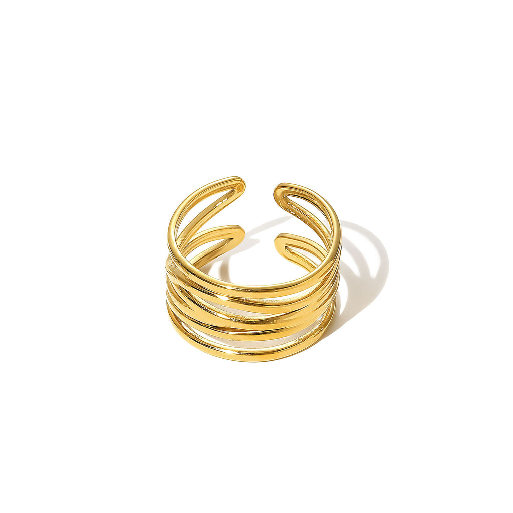 Beautiful Gold Ring with Unique Style