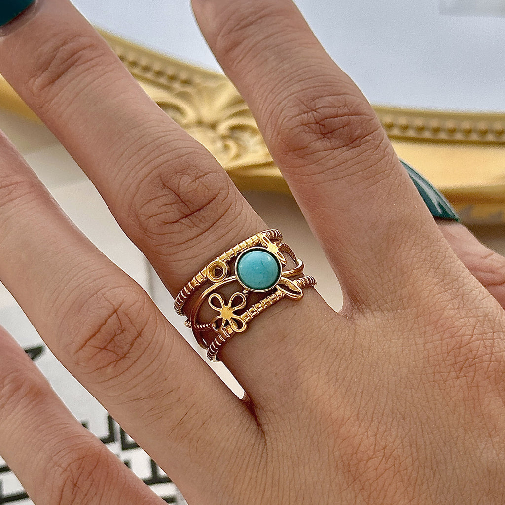 Beautiful Gold Ring with Unique Style