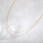 Vintage Handmade Gold Necklace