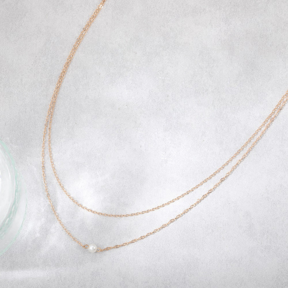 Vintage Handmade Gold Necklace