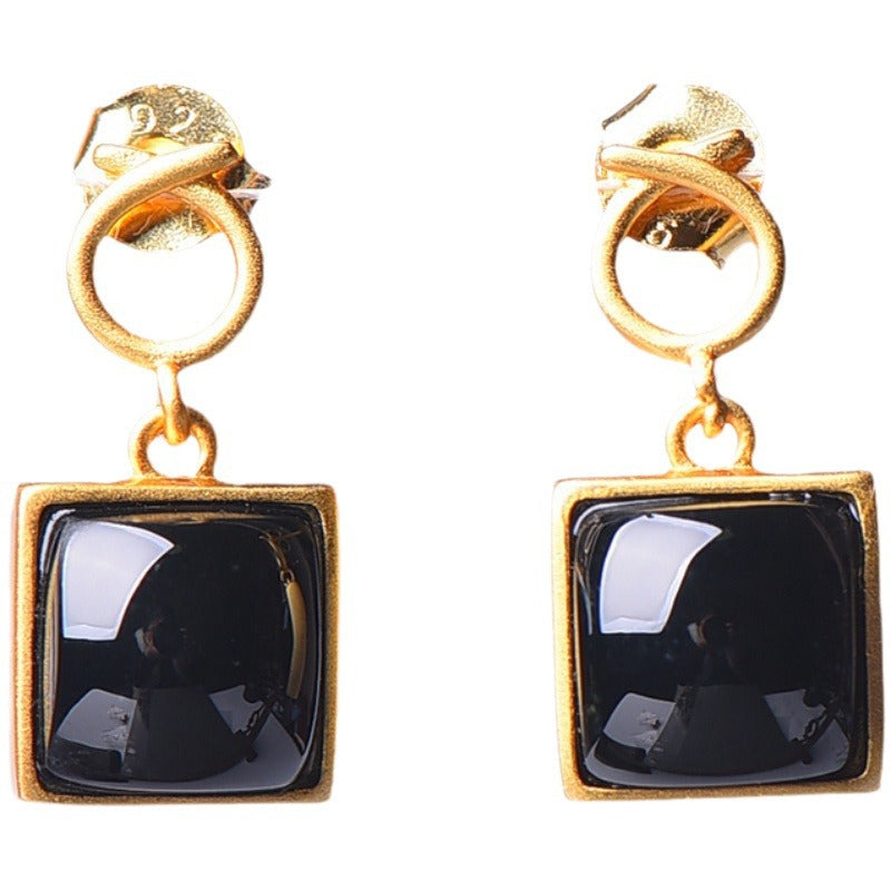 Vintage Handmade Silver Earring