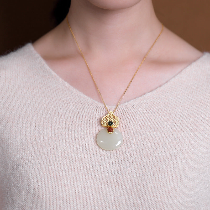 Vintage Handmade Gold Necklace