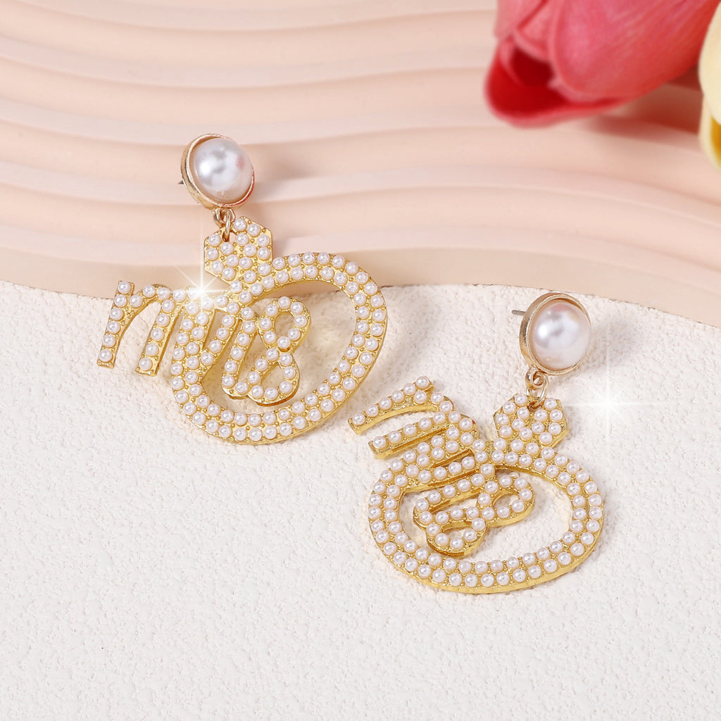 Vintage Handmade Pearl Earring