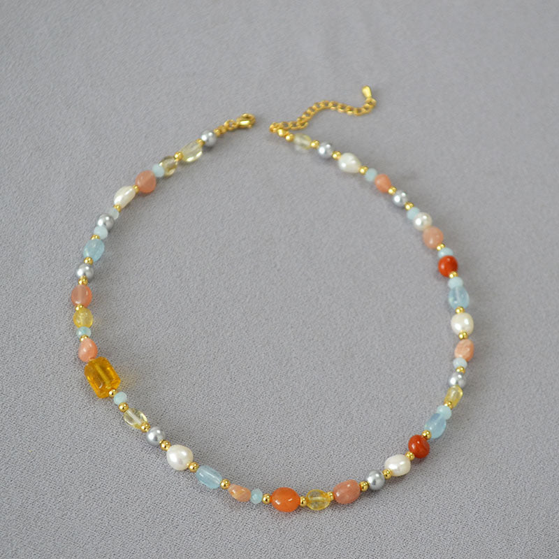 Beautiful Pearl Necklace with Unique Style