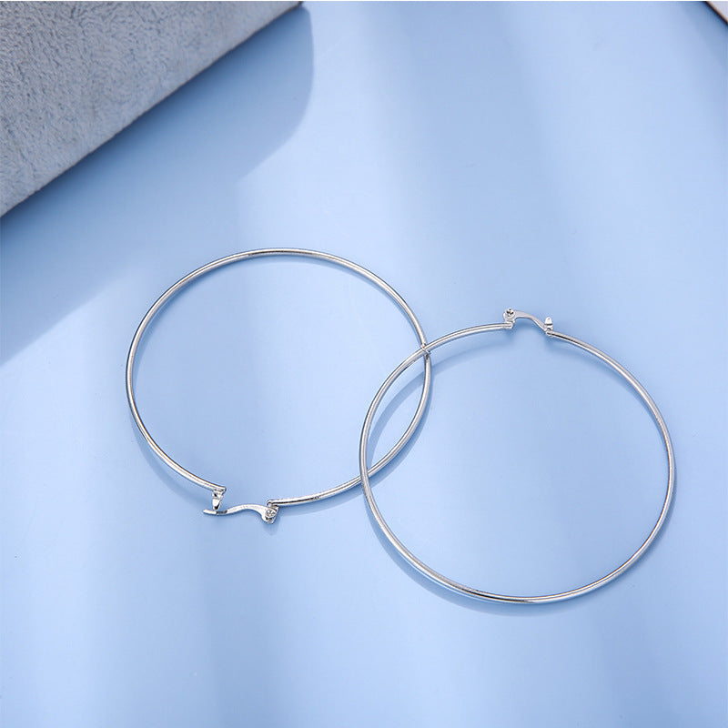 Vintage Handmade Silver Earring