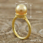 Beautiful Pearl Ring with Unique Style