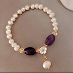 A Delicate Artisan Pearl Bracelet