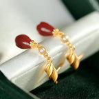 Vintage Handmade Silver Earring