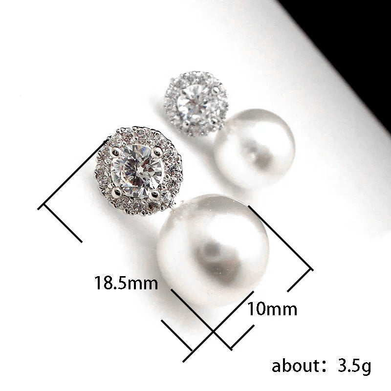 Delicate Artisan Pearl Earring