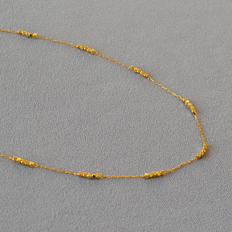 Beautiful Gold Necklace with Unique Style