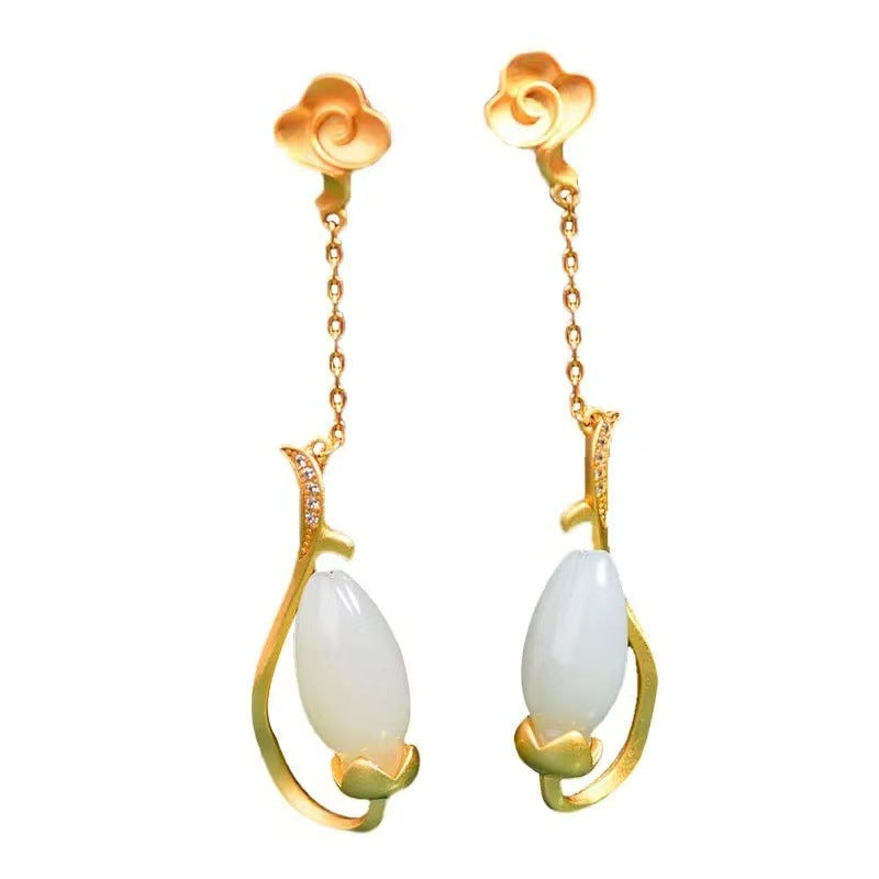 Vintage Handmade Silver Earring