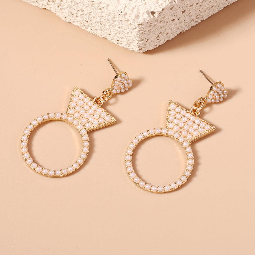 Vintage Handmade Pearl Earring