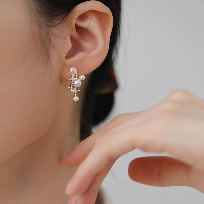 Vintage Handmade Pearl Earring