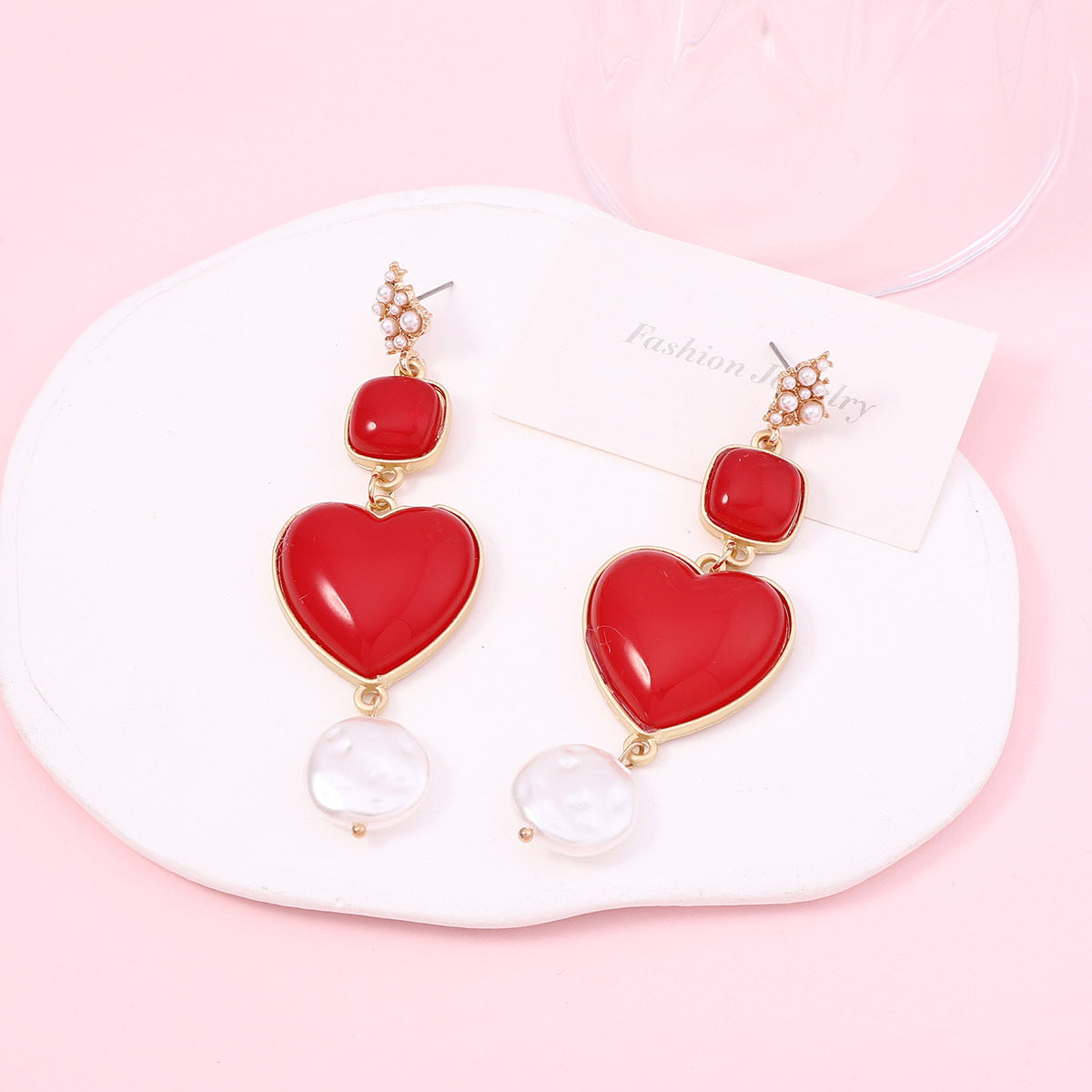 Beautiful Pearl Earring with Unique Style