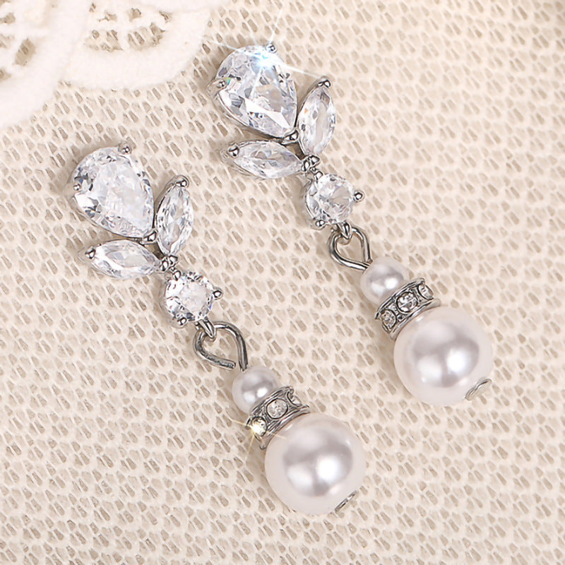Delicate Artisan Pearl Earring