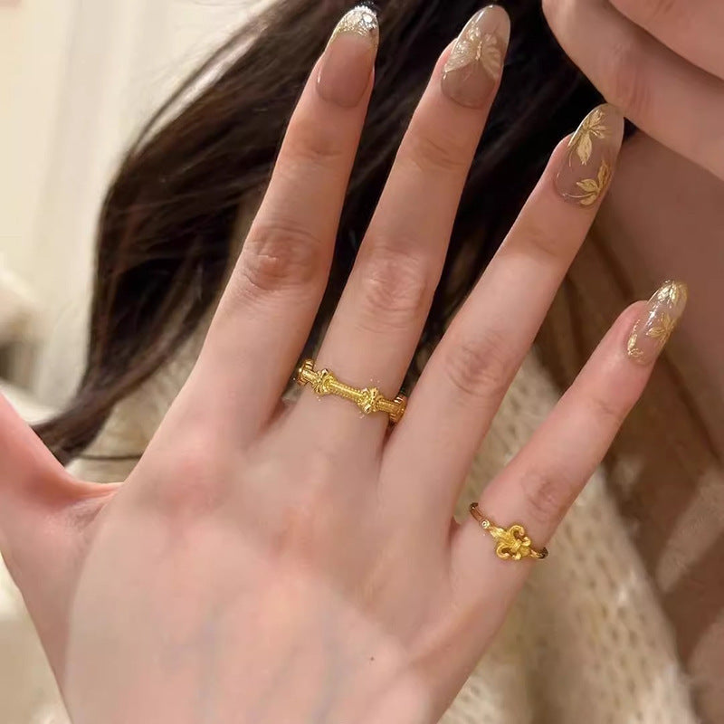 Beautiful Gold Ring with Unique Style