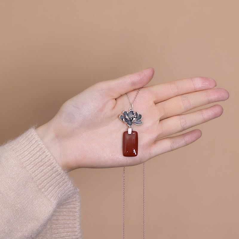 Vintage Handmade Silver Necklace