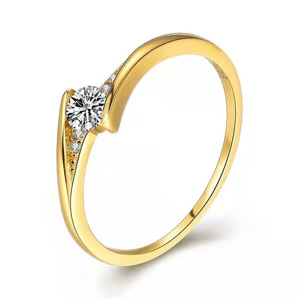 Beautiful Gold Ring with Unique Style