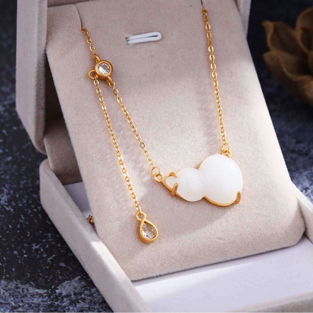 Vintage Handmade Gold Necklace