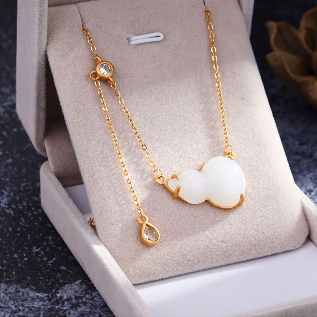 Vintage Handmade Gold Necklace