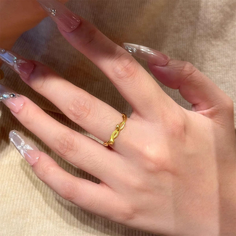 Vintage Handmade Gold Ring