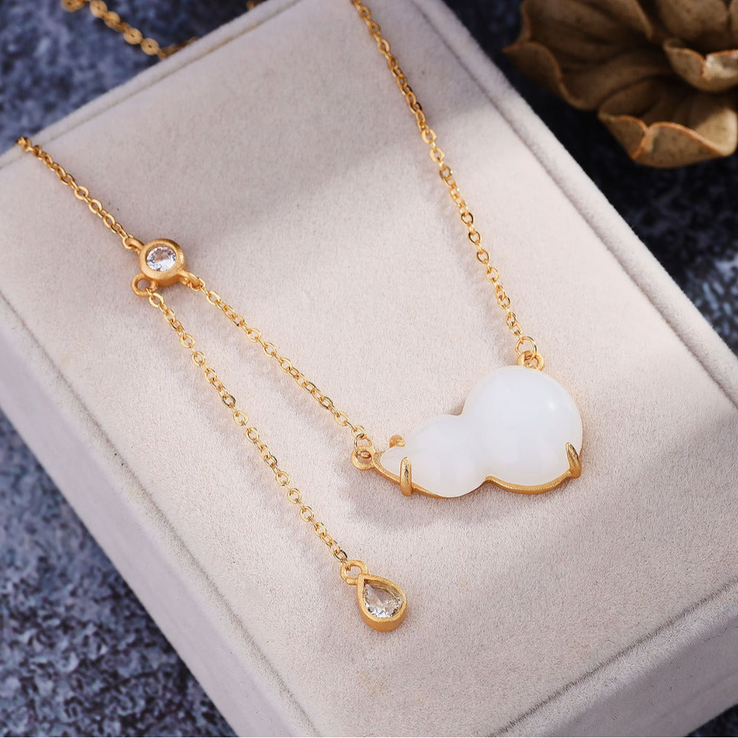 Vintage Handmade Gold Necklace