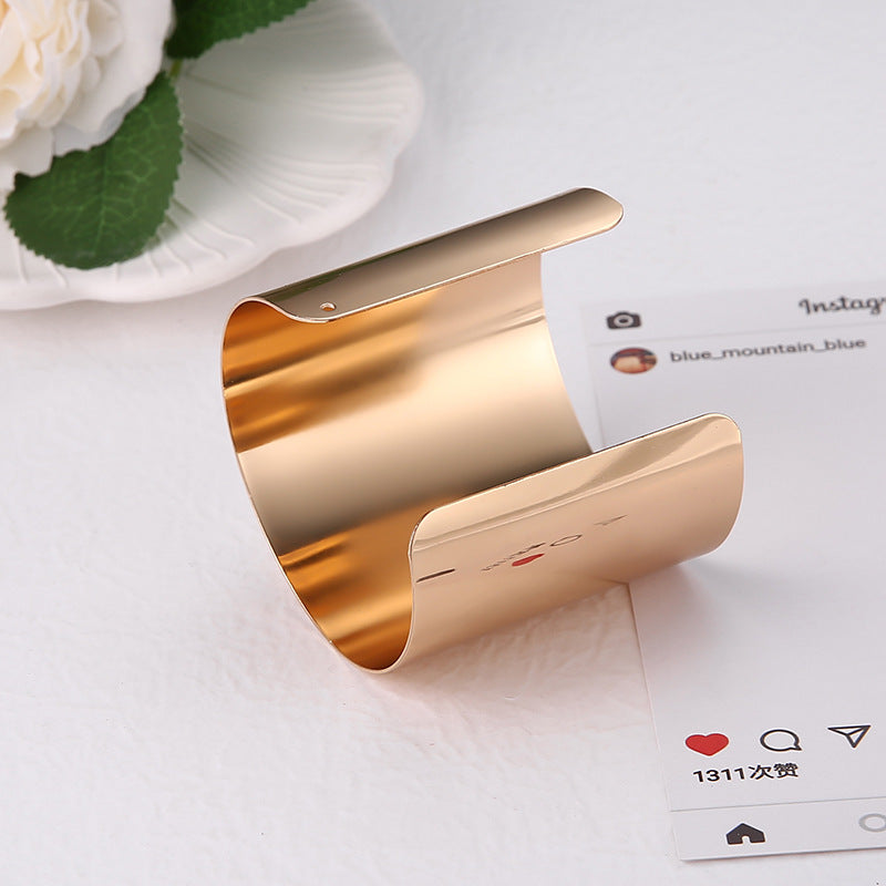 Vintage Handmade Gold Bracelet