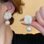 Beautiful Pearl Earring with Unique Style