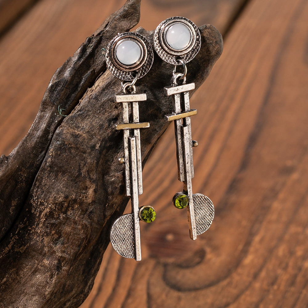 Delicate Artisan Pearl Earring