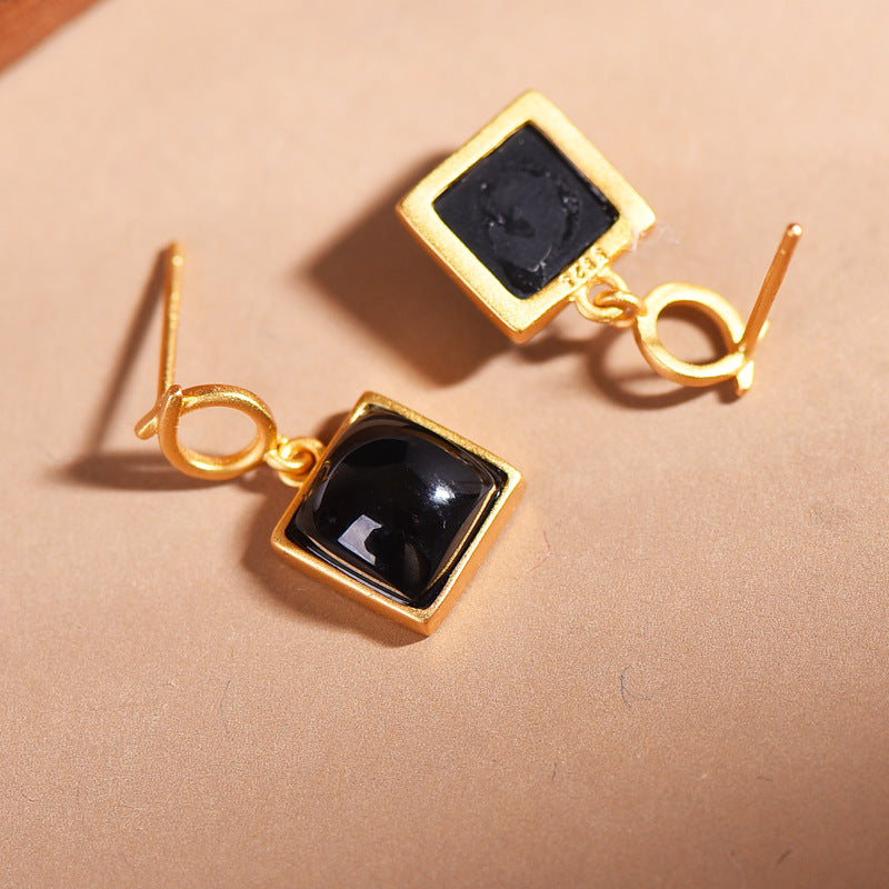 Vintage Handmade Silver Earring